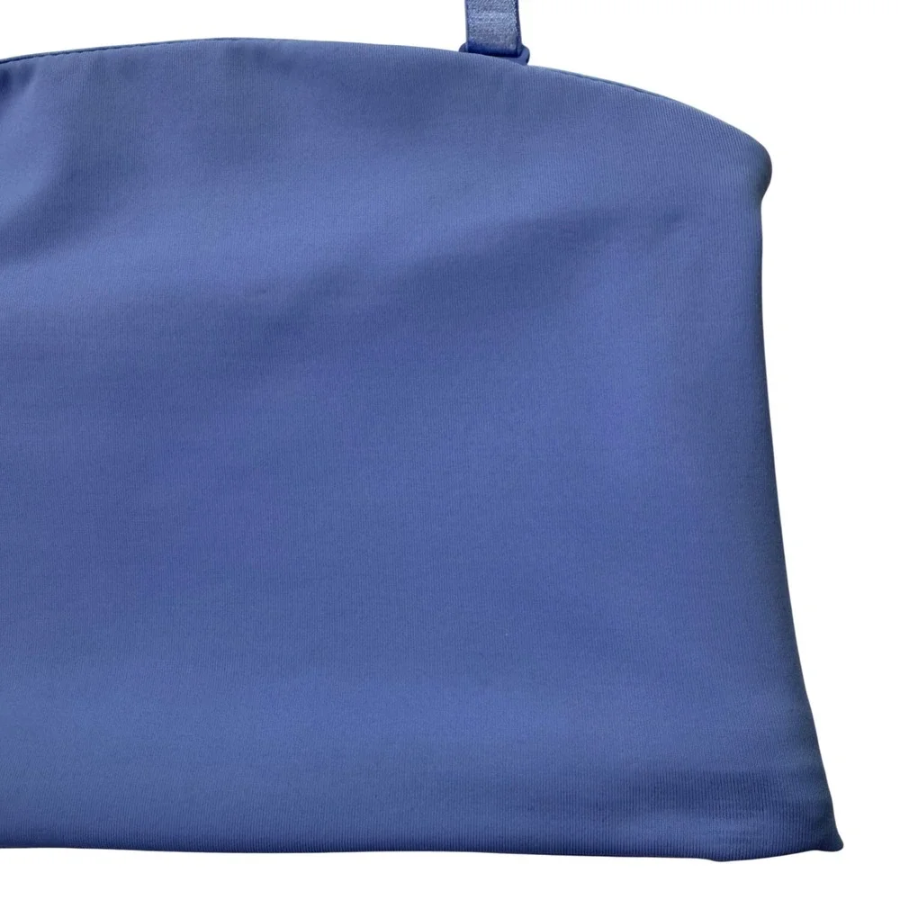 SKIMS Swim Bandeau Bikini Top Periwinkle Small